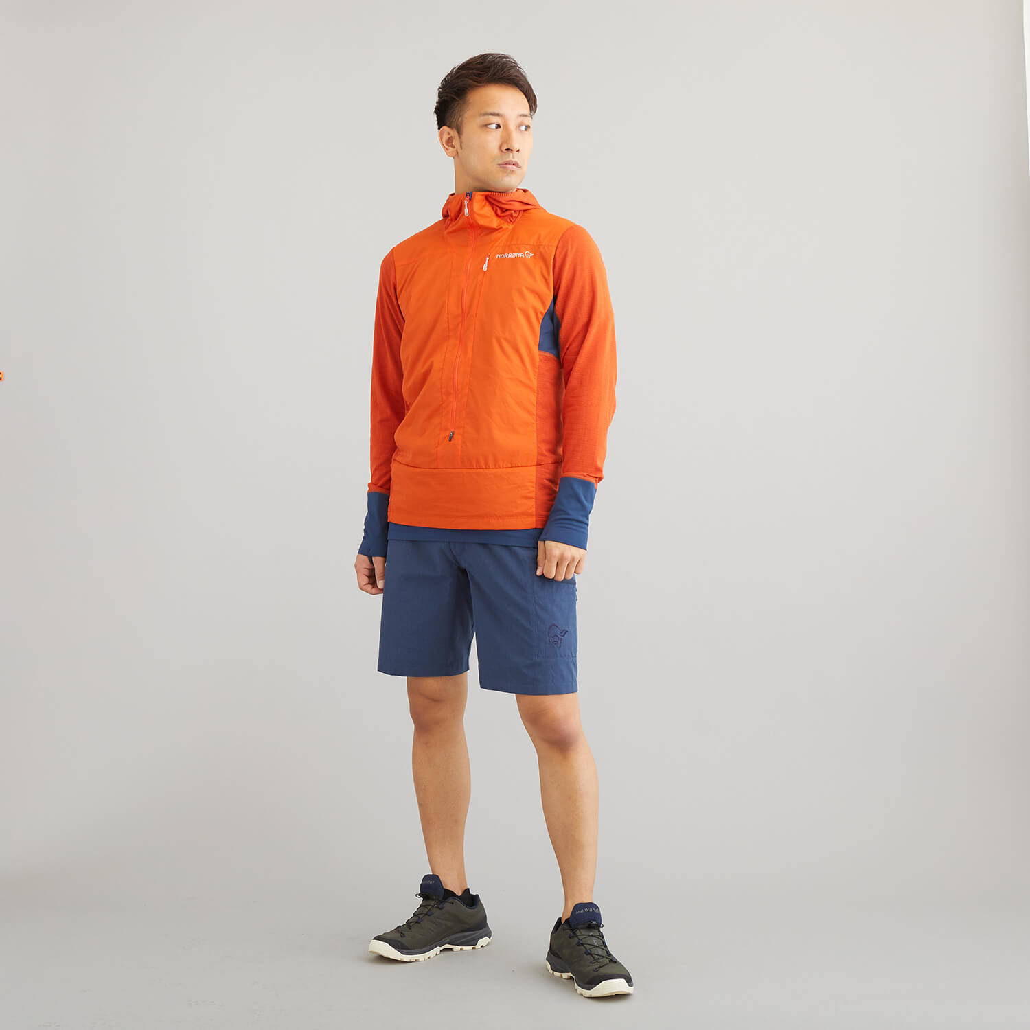 NORRONA（ノローナ）/ビティホーン フレックス1ショーツ/ネイビー/MENS