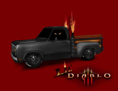 1978 D100 Lil Diablo truck