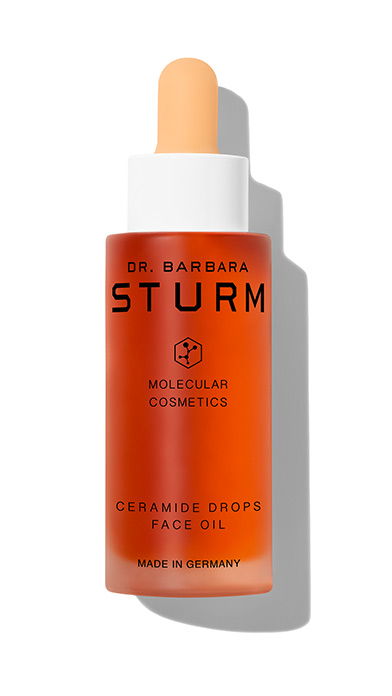 Bottle of Dr. Barbara Sturm Ceramide Drops Face Oil.