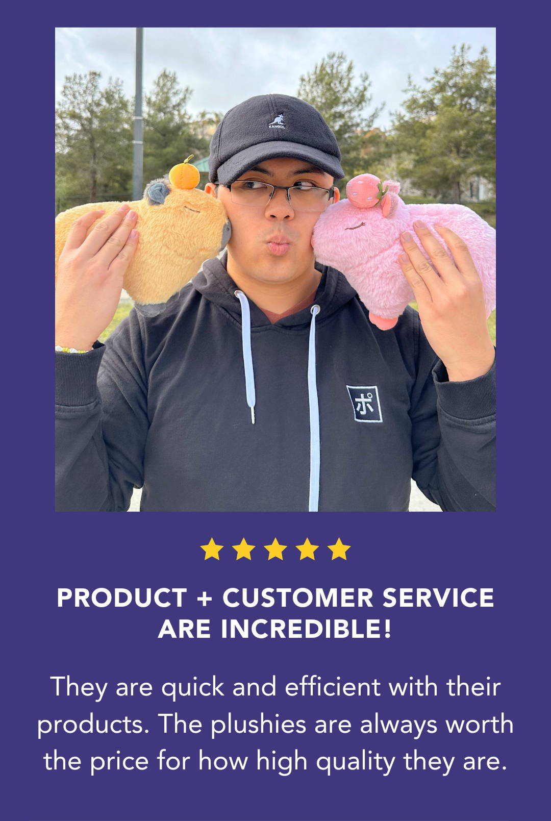 10" Capybara Plushie