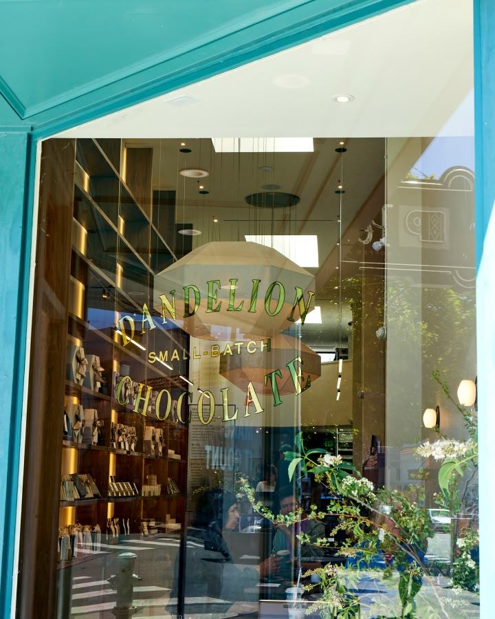 Storefront reflection with 