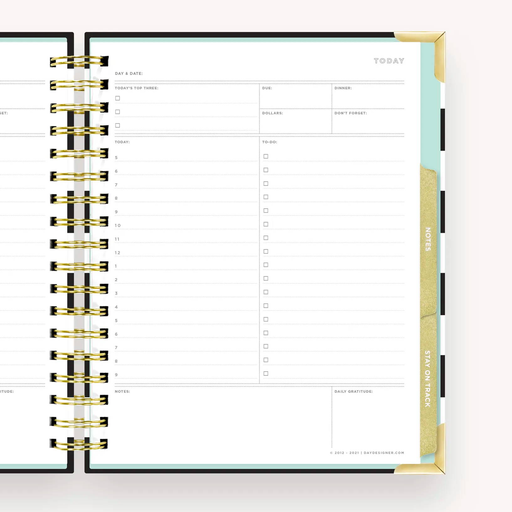 Day Designer Weekly Planner Extra Pages