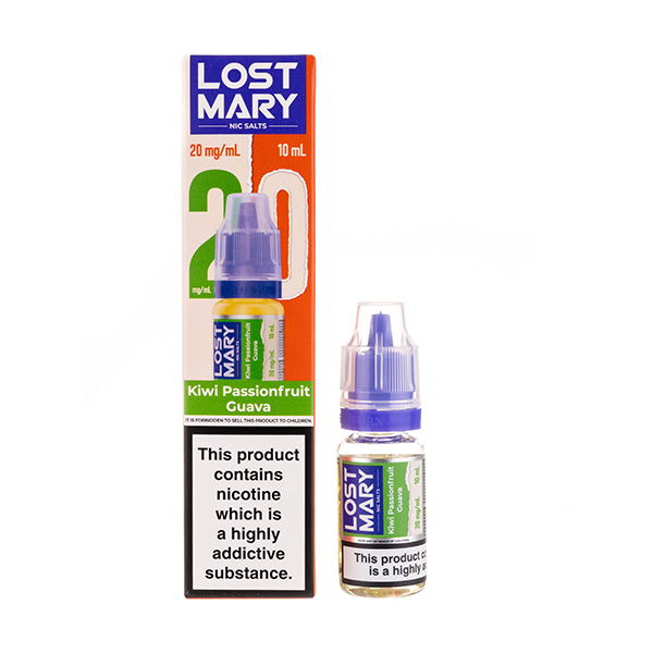 Lost Mary Kiwi Passionfruit Guava Nic Salt E-Liquid