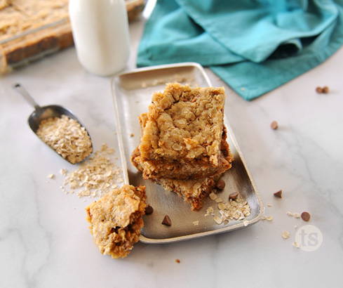 nana's cinnamon oatmeal bars