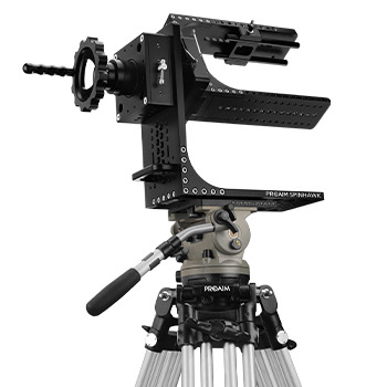 Proaim Spinhawk Professional 360° Rolling Video Camera Head for Filmmakers & Cinematographers