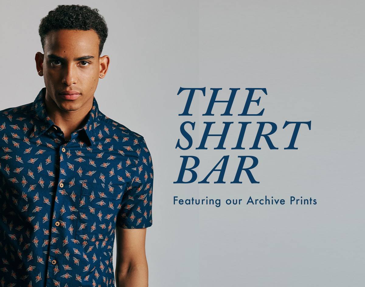The Shirt Bar Featuring Our Archive Prints