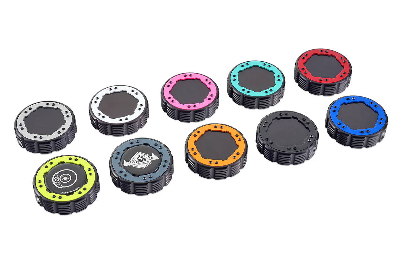 IAG Off-Road Beadlock Brake Master Cylinder Cap Color and Emblem Options
