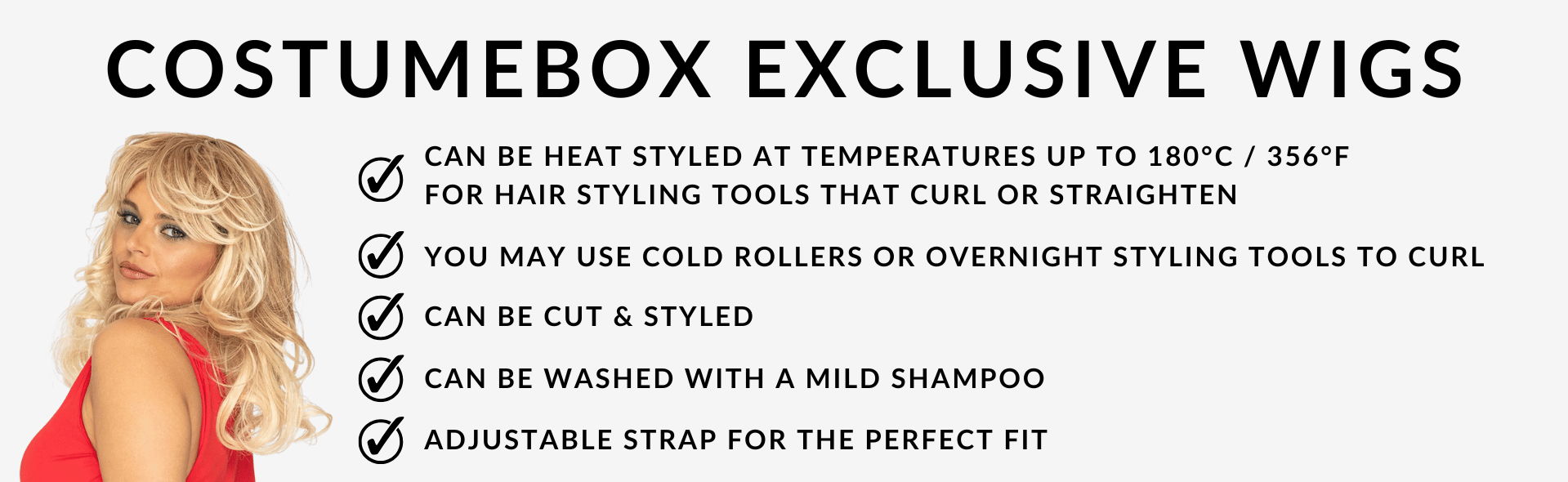CostumeBox Exclusive Wigs Header Desktop