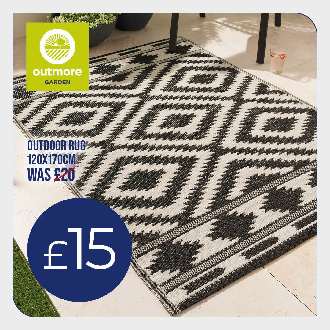 Outmore outdoor rug 120 x 170cm