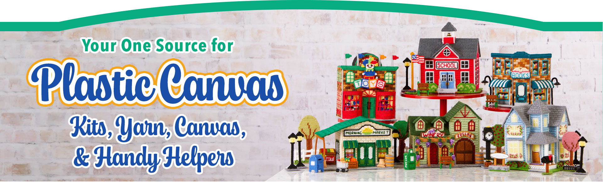 Your One Source for Plastic Canvas Kits, Yarn, Canvas, & Handy Helpers