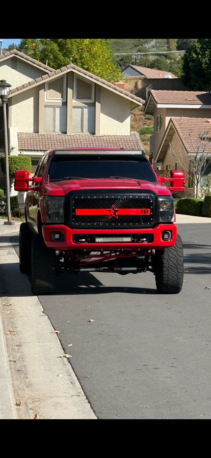 2012 Ford F250 Octohorn 544K install frame rail horns and underbody air
