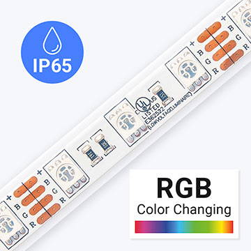 Outdoor RGB 300 Color Changing LED Strip Light
