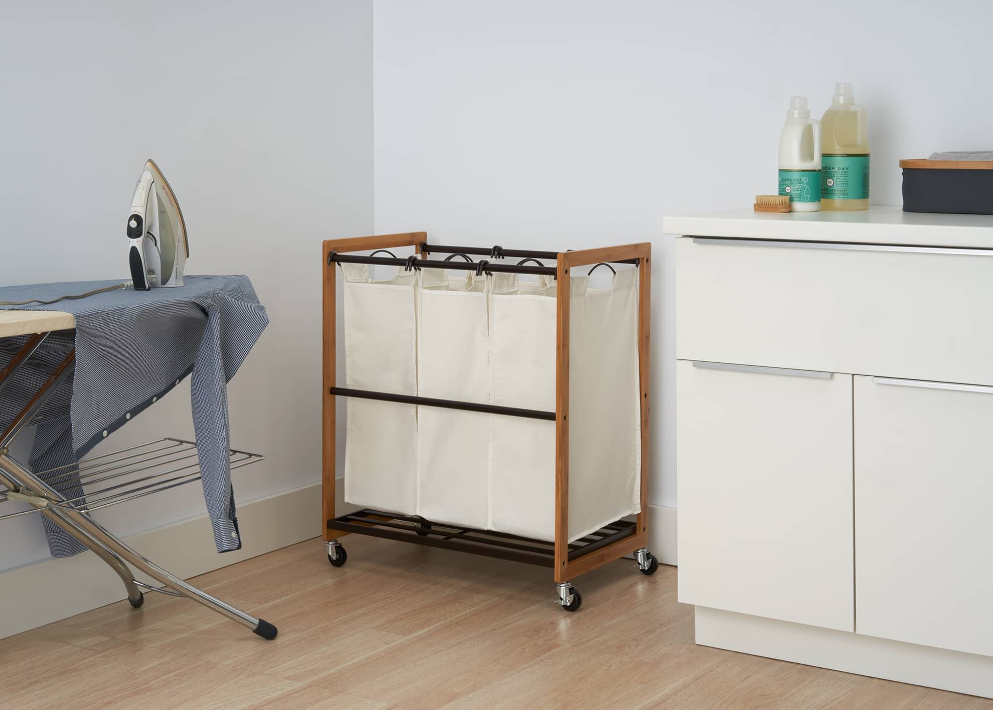 laundry organizer and sorting cart