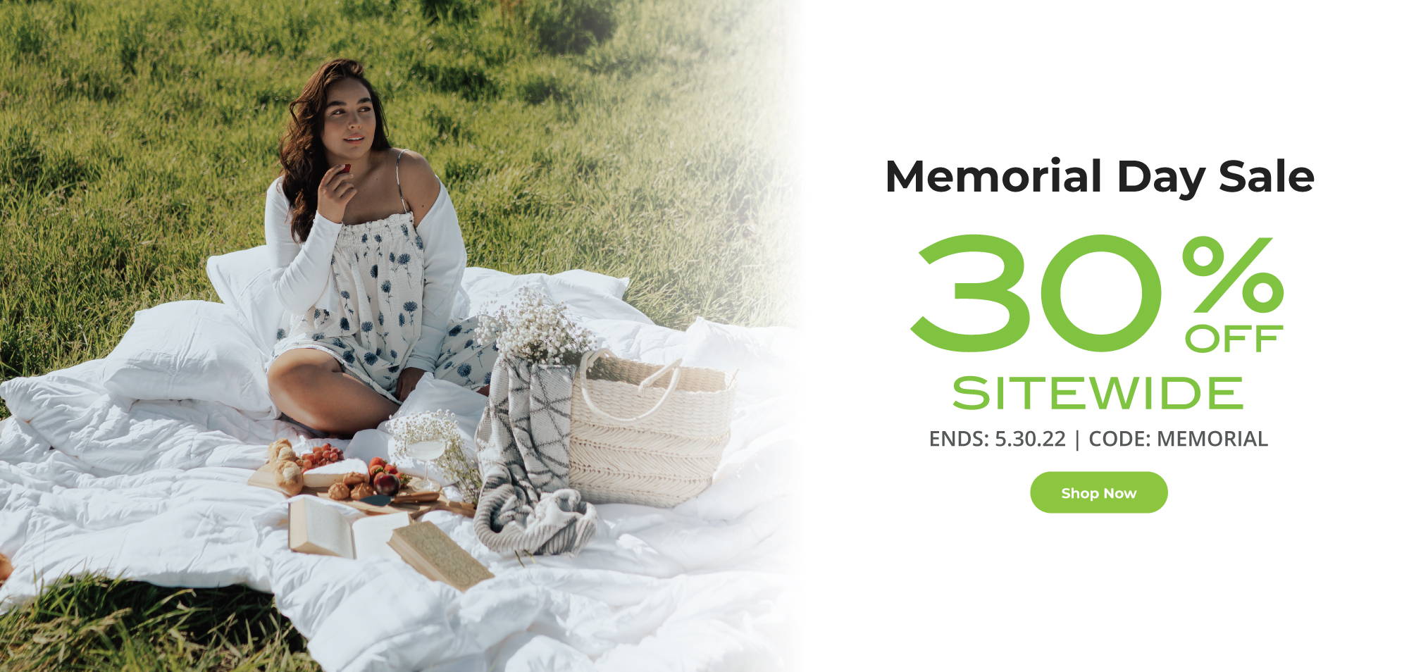30% off sitewide memorial day