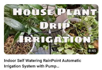 Indoor Self Watering RainPoint Automatic Irrigation System with Pump #RainPoint