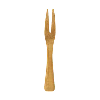 A bamboo mini fork