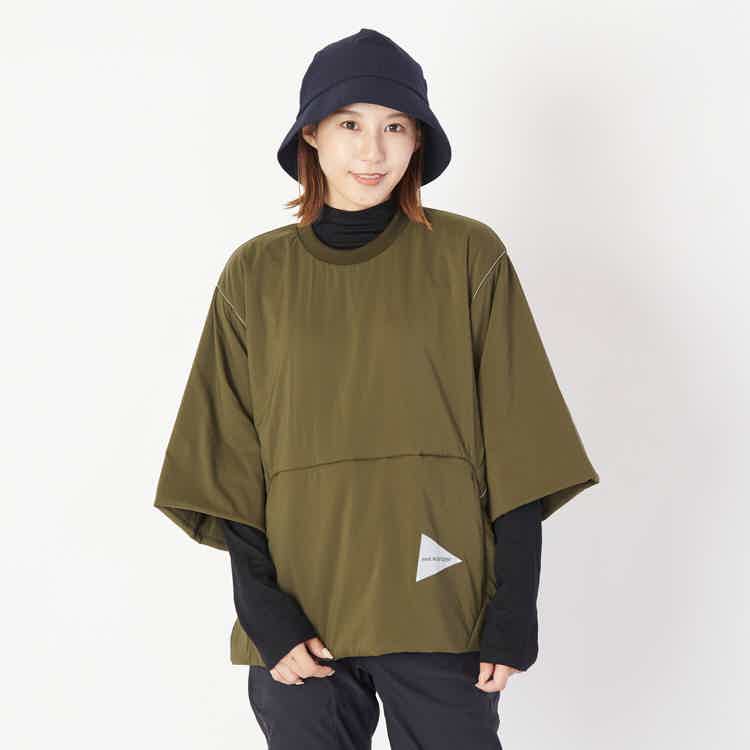 and wander(アンドワンダー)/アルファエアT/WOMENS