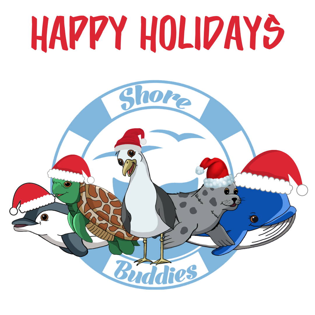 Shore Buddies characters Happy Holidays