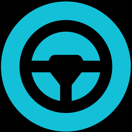 steering wheel icon