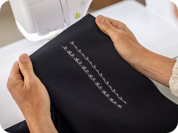 Brother Ceslete CX1 Sewing Machine My Custom Stitch