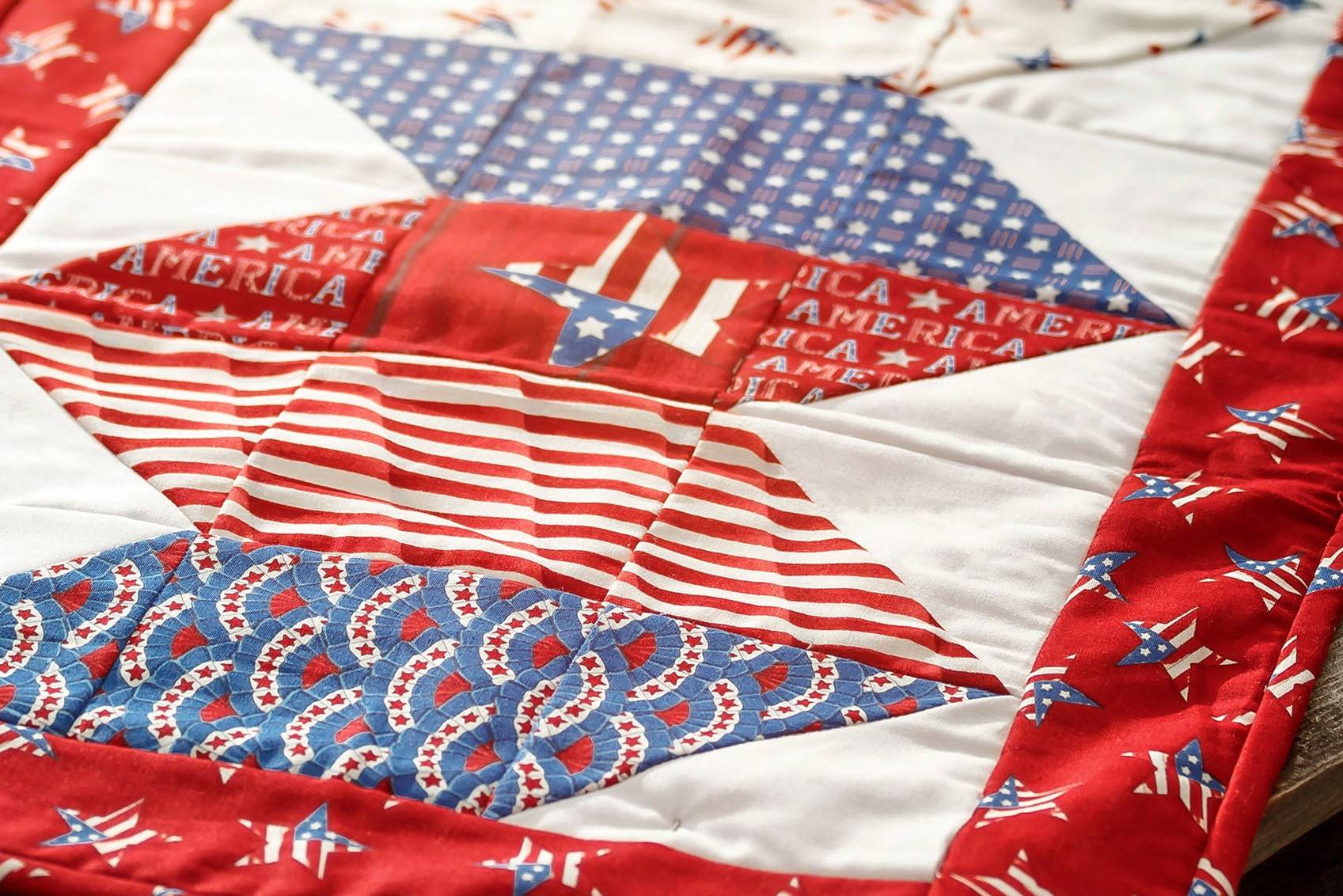 Patriotic Quilts for Veterans and Military