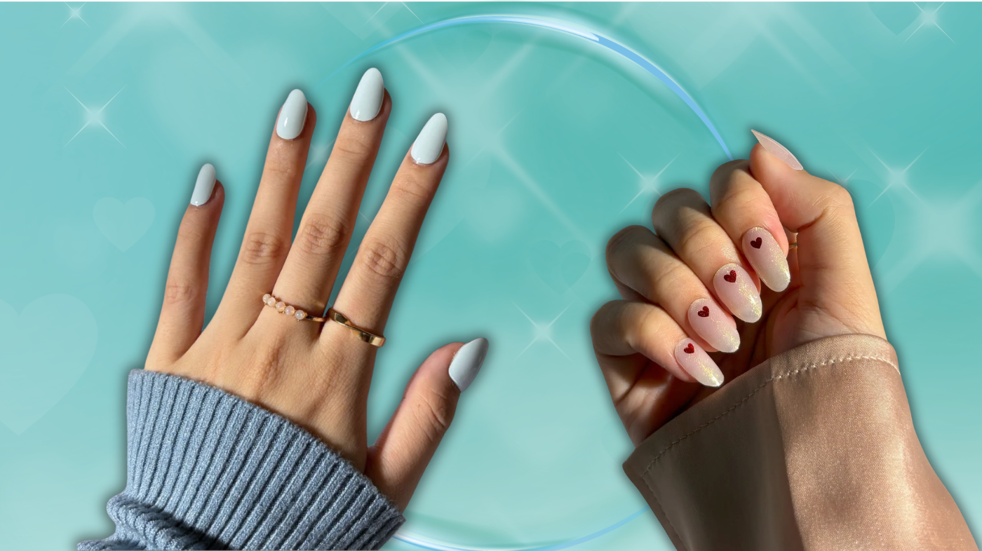 Envy cosplay green nail art featuring EyeCandys Mint Green and 'Don't Play With My Heart' gel nail stickers, perfect for Inside Out 2 character-inspired look