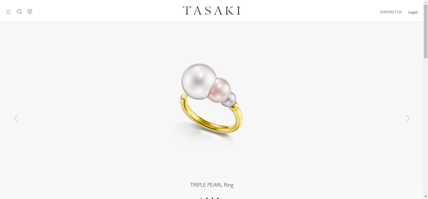 Tasaki Triple Pearl Ring by Melanie  Georgacopoulos 