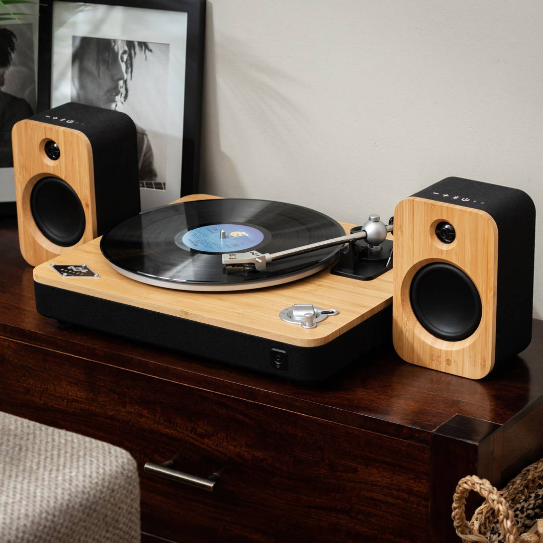 House of Marley Stir It Up Turntable, Giradischi Vinili con Cavo