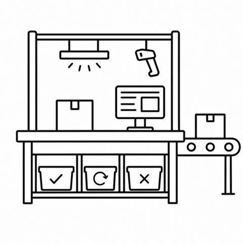 Engineered Returns Processing Stations icon