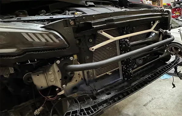 Car installed with Hornblasters Train Horn Kit