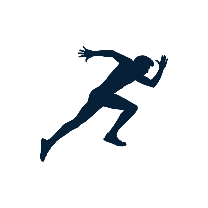Running Man Illustration