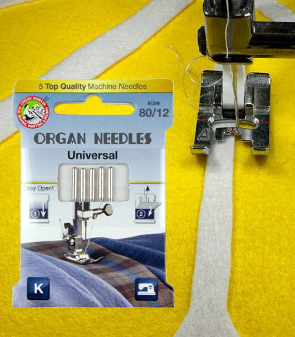 Organ® size 80/12 Universal Needles