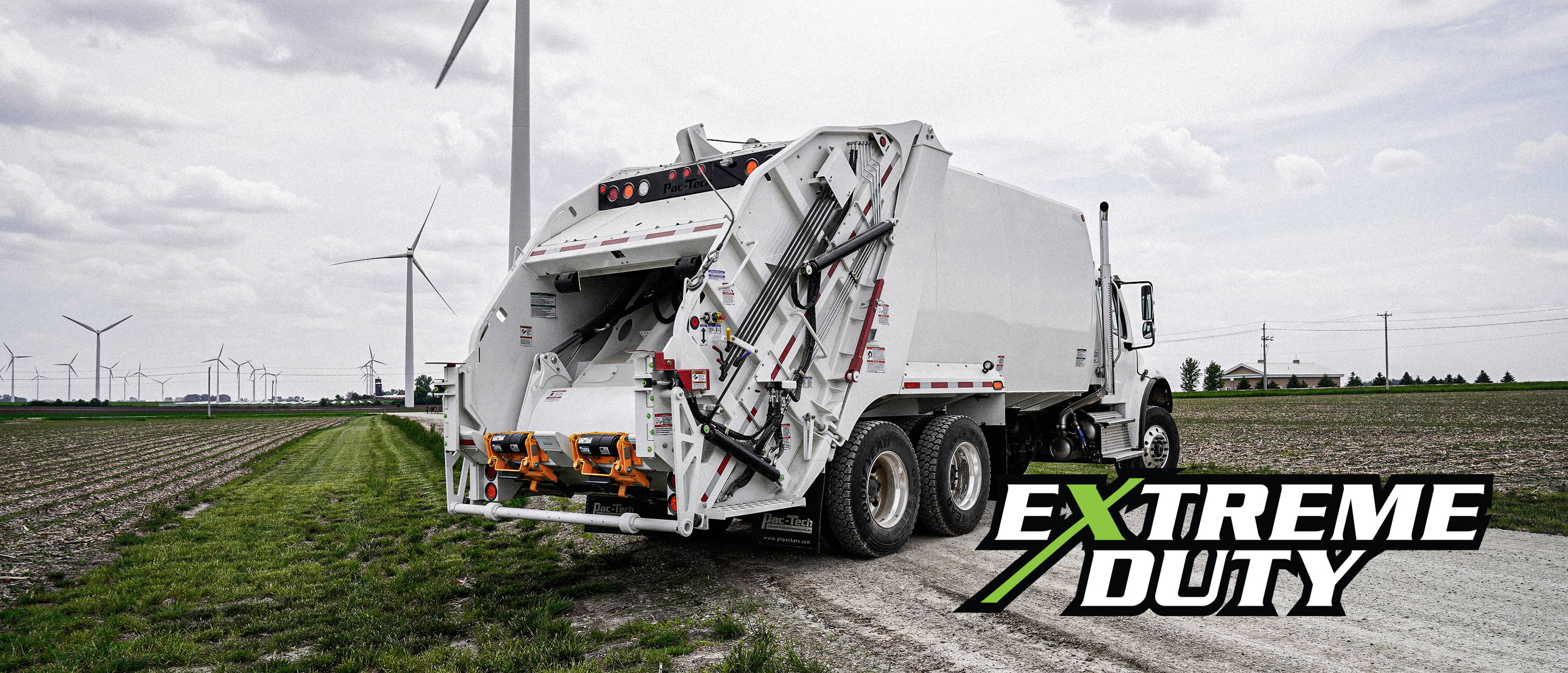 Extreme Duty Rear Loader Garbage Truck