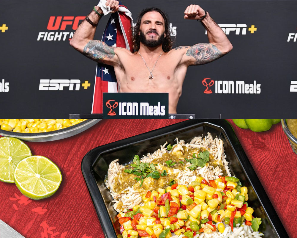 UFC - ICON Meals Official Meal Delivery Partner - Weekly Menu