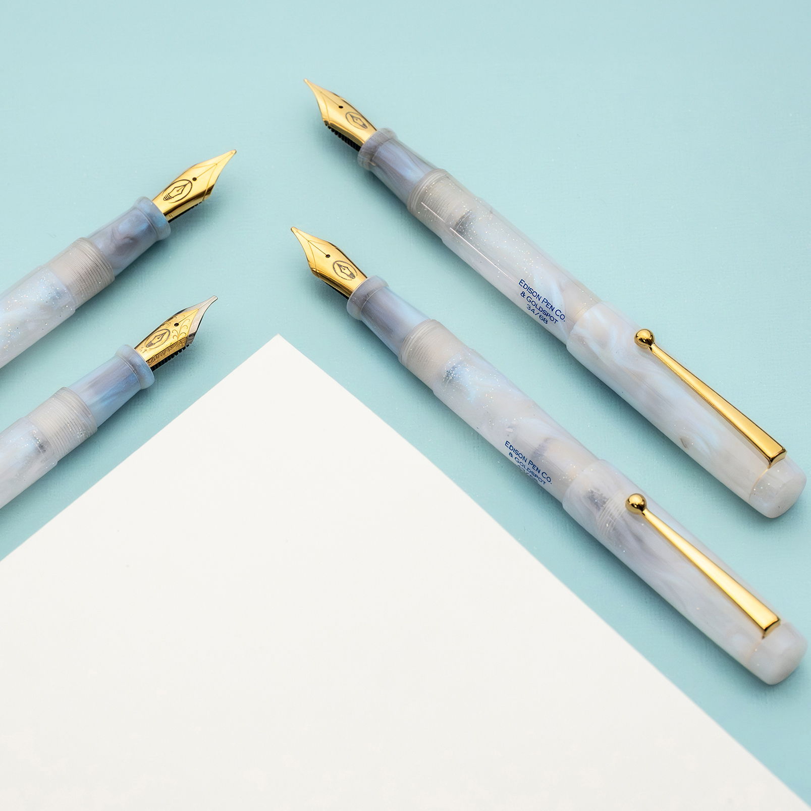 Edison Newark Magellanic Clouds Fountain Pens