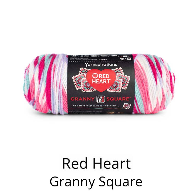 Red Heart All in One Granny Square Yarn