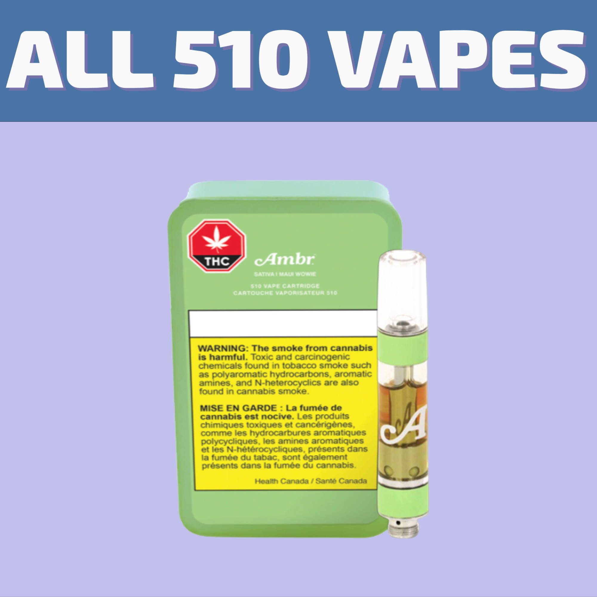 Shop our selection of 510 Vape Cartridges online for same day delivery in Winnipeg or visit our cannabis store in Winnipeg on 580 Academy Road. 