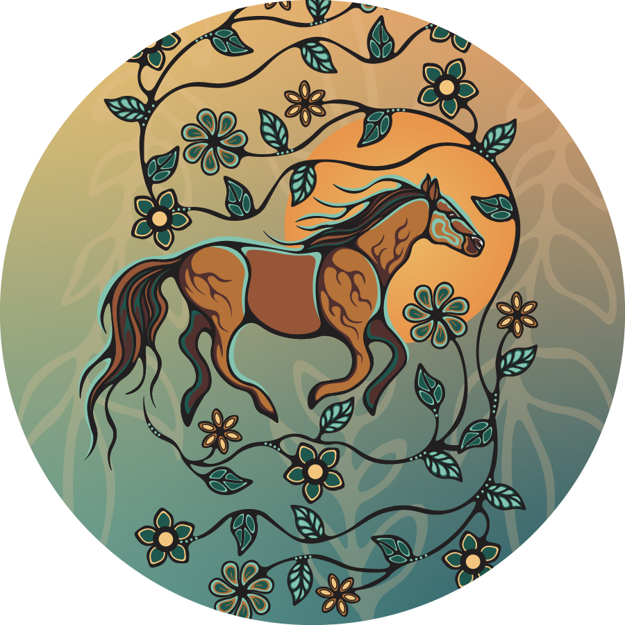 Horse (Bebezhigooganzhii)