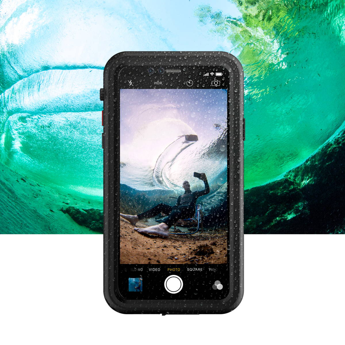 Hitcase Splash Waterproof Case for iPhone XR