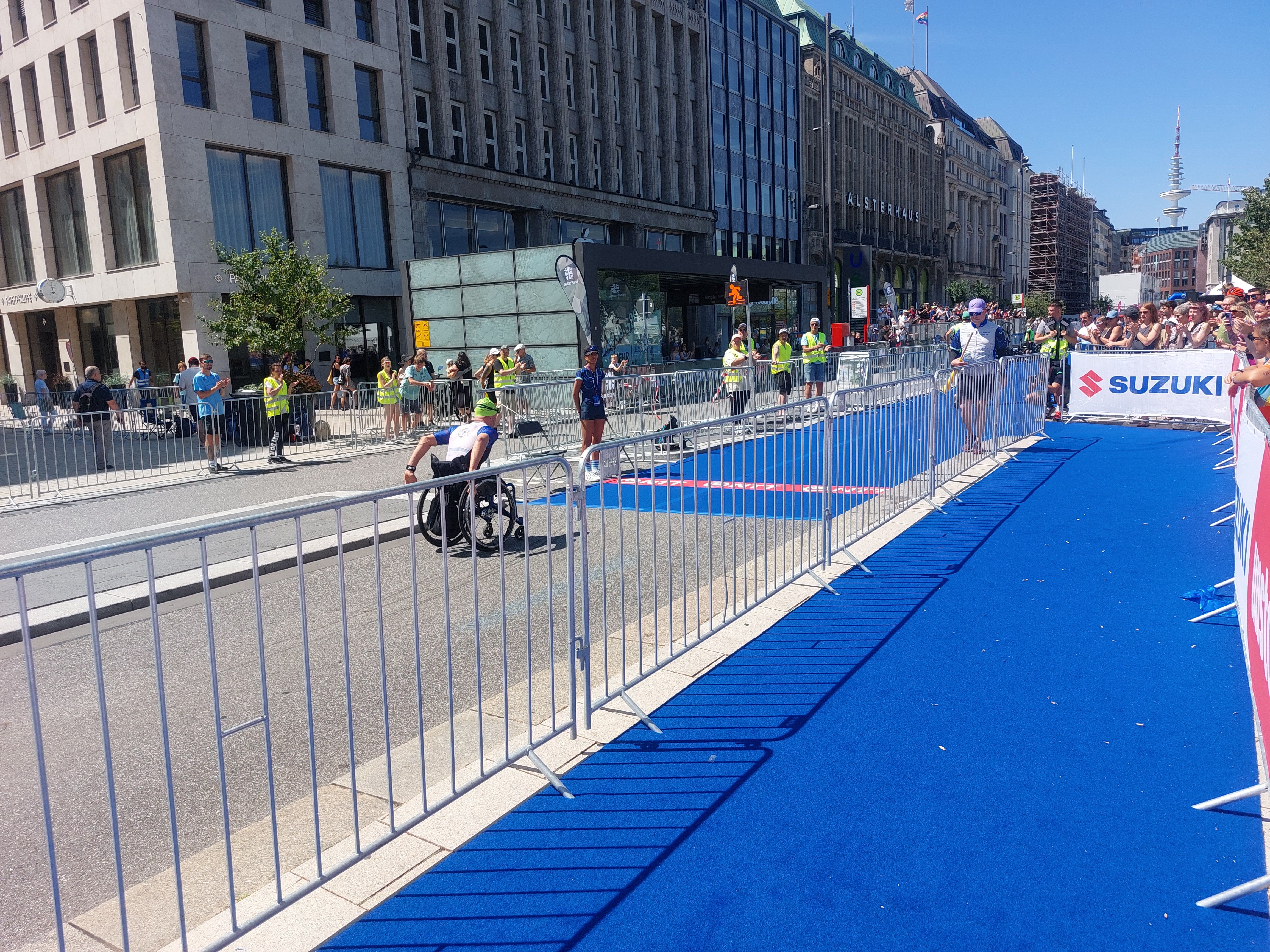 Para Triathlon beim World Triathlon Championship Series Hamburg 2026.