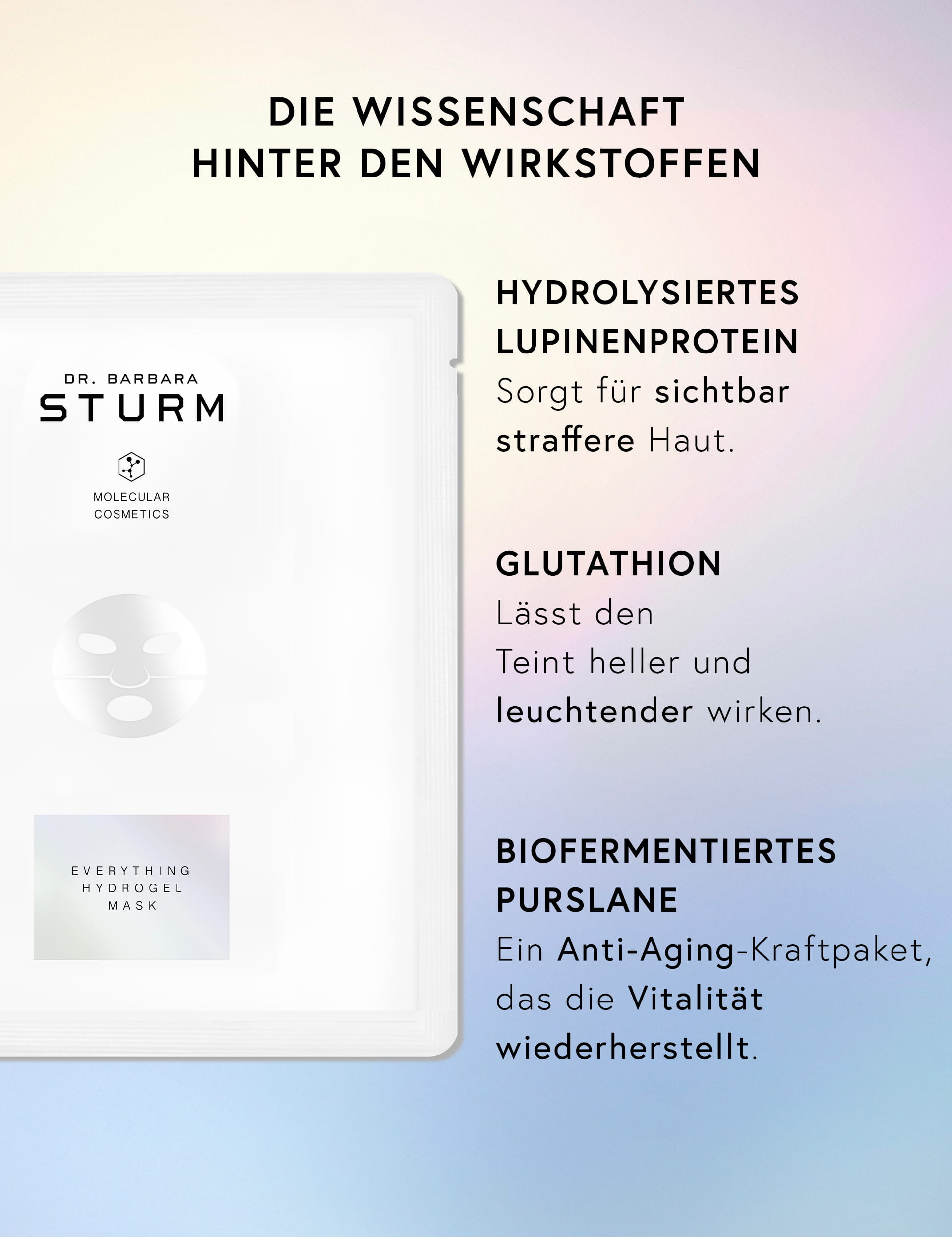 Die Wissenschaft hinter den Wirkstoffen von Dr. Barbara Sturm.
