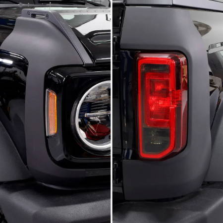 IAG I-Line 4pc Exterior Corner Protection Kit for 2021+ Ford Bronco
