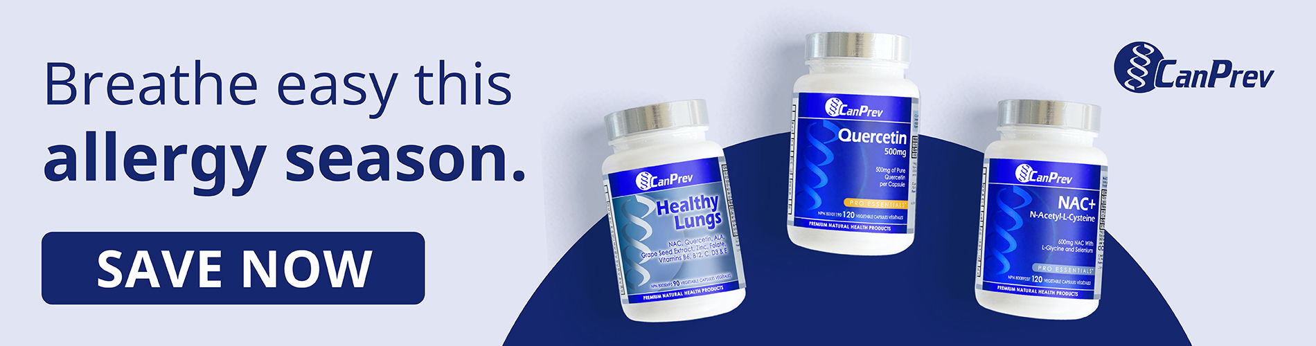 Breathe easy this allergy season. Save now.