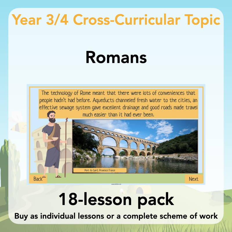 Year 3/4 Romans Topic