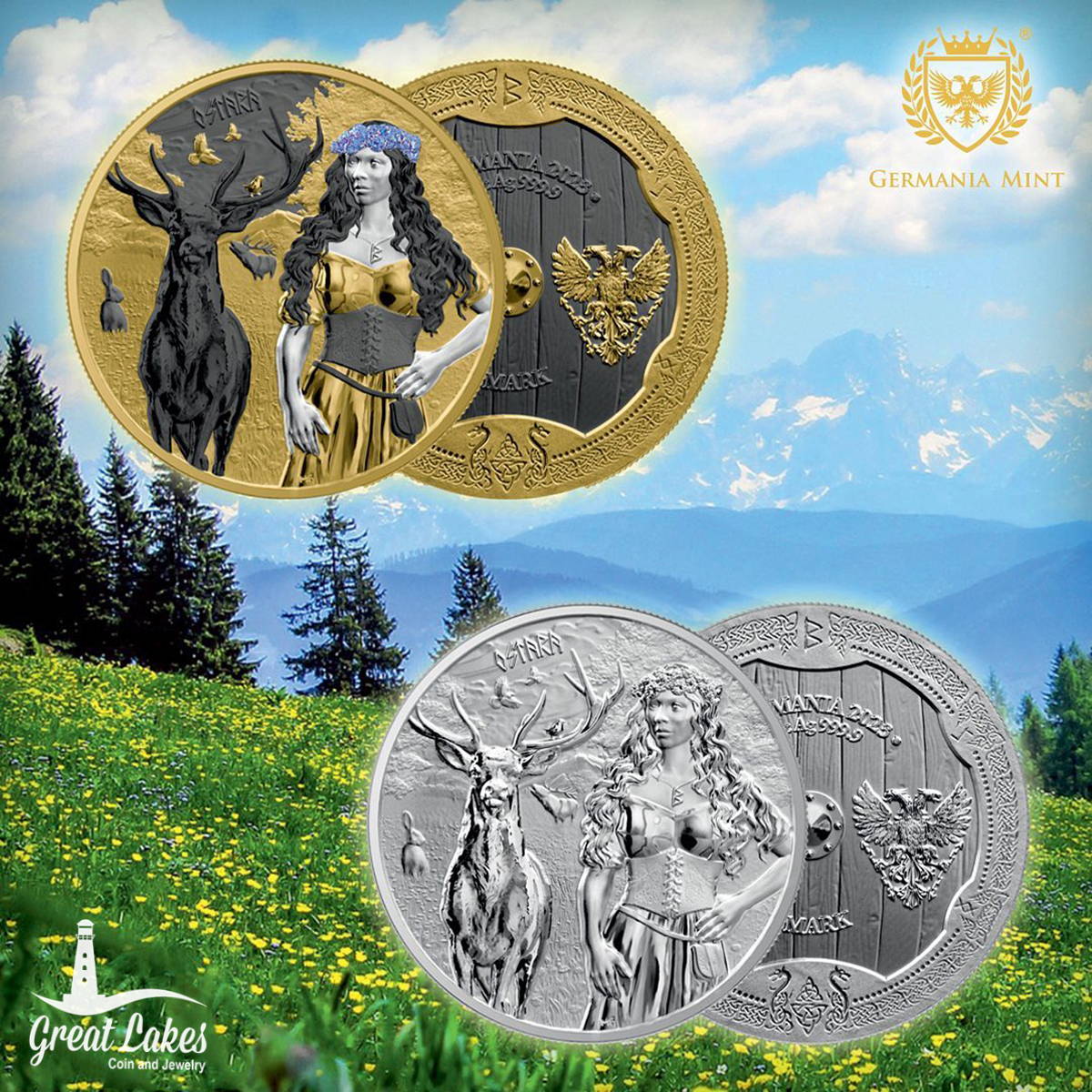 Germania Mint 2023 Valkyries Ostara