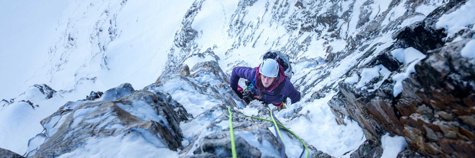 Mark Smiley on the North Face