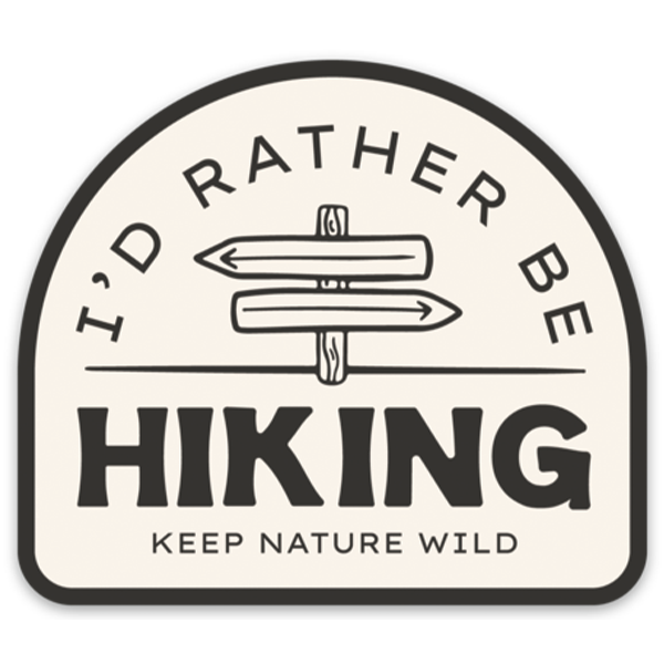 Hike + Camp Stickers