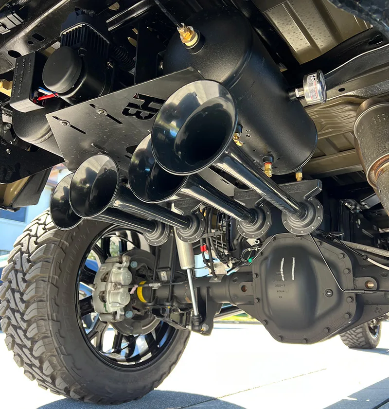 Brooks' 2022 Ford F350 Train Horn Install