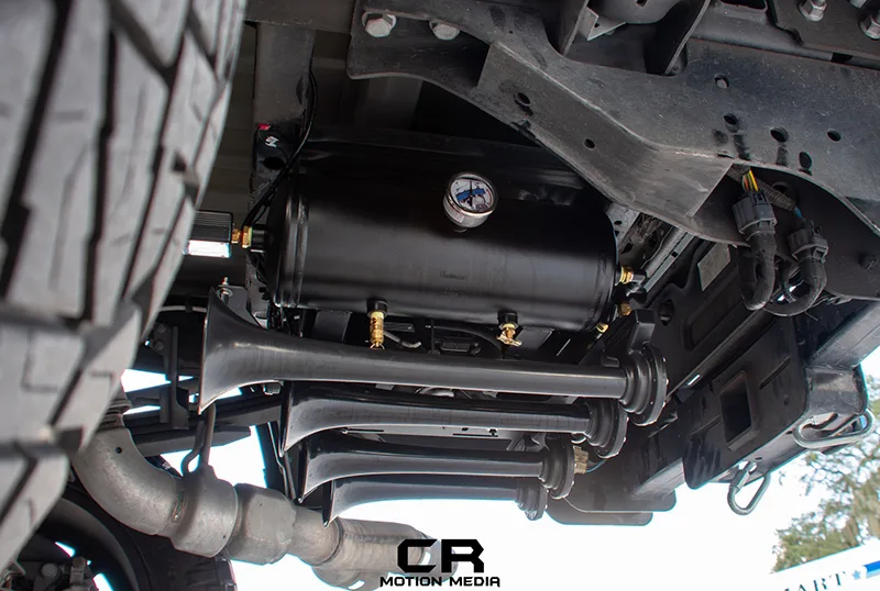 Jennifer's 2021 Ford F250 Train Horn Install