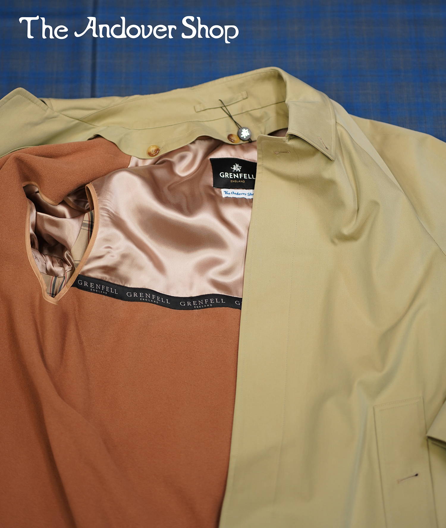 Products with Personality: Grenfell Raincoats – The Andover Shop